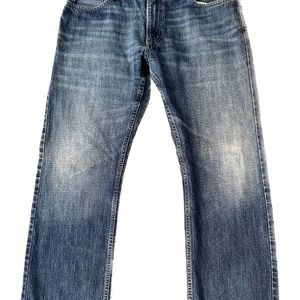 Levi's 514 Straight Fit Men's Stonewashed Jeans - 36x30.👖